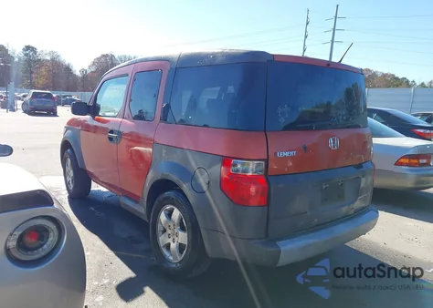 2005 Honda Element Ex from USA, damaged, VIN 5J6YH186X5L000985